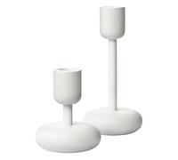 Iittala Set de candelabros Nappula blanco