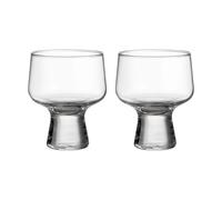 Iittala Vaso con pie Solare 29 cl. 2-pack Claro