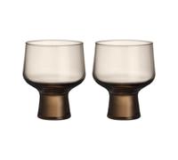 Iittala Vaso con pie Solare 29 cl. 2-pack Lino