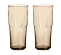 Iittala Vaso Solare alto 39 cl. 2-pack Lino
