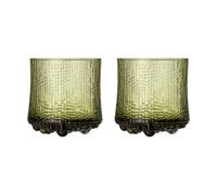Iittala Vasos Ultima Thule arena finlandesa On the rocks. 2-pack Verde