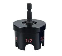 IJSDNVJNDX Accesorio para Taladro Tuerca Zipper - Vástago Hexagonal para Taladros de, Compatible con Varillas Roscadas de 1/4", 3/8" y 1/2", para Trabajos Pesados