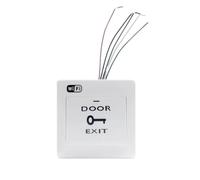 IJSDNVJNDX Botón de Salida de Puerta con WiFi Tuya Smart Life, Control Remoto por Voz, Apertura de Puerta Inalámbrica, Interruptor Pulsador para Cerradura.