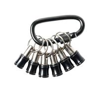 IJSDNVJNDX Juego de Extensión de Llave de Destornillador de de Cadena de Llave Hexagonal de 1/4 con Cambio Rápido