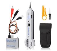 IJSDNVJNDX Kit Generador de Tonos, Comprobador de Circuitos WireTracer 200EP, Kit de Sonda de Rastreo de Tonos, Comprobador de Cables de Precisión, Localizador de Líneas