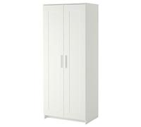 Ikea BRIMNES - Armario con 2 puertas, 78 x 190 cm, color blanco