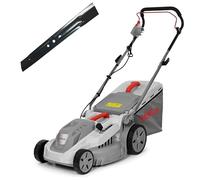IKRA cortacésped eléctrico IERM 1638-1, 1600W, 38cm, Cuchillas de Repuesto