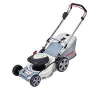 IKRA cortacésped mulching a batería IAM 40-4325, TwinPower 2x40V, saco colector 50l, ancho de corte 43cm