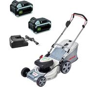 IKRA cortacésped mulching a batería IAM 40-4325 TwinPower, incl. 2x40V batería y cargador, ancho de corte 43cm