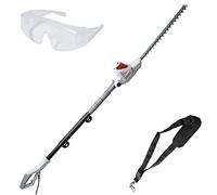 IKRA cortasetos telescópico eléctrico ITHS 600, longitud 51 cm, con gafas