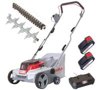 IKRA escarificador y aireador a batería 3 en 1 IAVL 2-2032, ancho 32 cm
