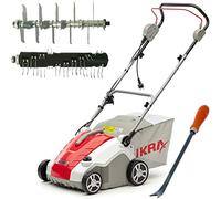 IKRA escarificador y aireador eléctrico IEVL 1738, Incl. rascador para Malas Hierbas