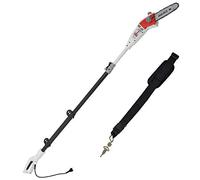 IKRA 78001850 podadora de Altura Sierra telescópica eléctrica IEAS 750, 185mm, Alcance 4m, W, 230 V, Rojo, Blanco, Gris Y Negro