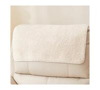 ILiemao Funda para Reposa Cabezas Reposabrazos Cubre Sofa Sillón Reclinable 1 Plaza Orejero Brazos Protector de Sofás 4 2 3 Plazas Individuales Navidad Antideslizante(Beige,Headrest 1pc)