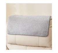 ILiemao Funda para Reposa Cabezas Reposabrazos Cubre Sofa Sillón Reclinable 1 Plaza Orejero Brazos Protector de Sofás 4 2 3 Plazas Individuales Navidad Antideslizante(Gris,Headrest 1pc)