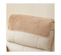 ILiemao Funda para Reposa Cabezas Reposabrazos Cubre Sofa Sillón Reclinable 1 Plaza Orejero Brazos Protector de Sofás 4 2 3 Plazas Individuales Navidad Antideslizante(Camello,Headrest 1pc)