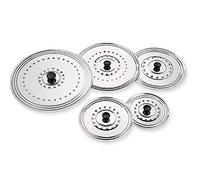 Ilsa 136 - Tapa INOX, 36 cm, Color Plateado
