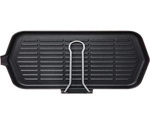 Ilsa Dietella Induction Sartén para inducción de hierro fundido esmaltado rectangular 23 x 36 cm Made in Italy