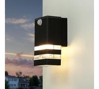 Iluminación Camino con Sensor de Movimiento Antracita E27 H: 19cm IP54 Lámpara