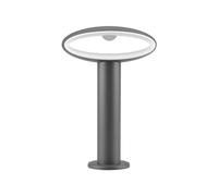 Iluminación exterior tipo farola – IP54 – Color gris oscuro – 9W – 500 lúmenes – 3000K