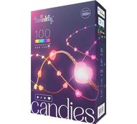 Iluminación LED para árbol de Navidad Twinkly Candies, modelo TWKH100RGB-T, 6 metros