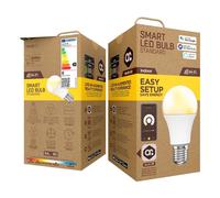 Iluminación Smart Home Bombilla inteligente LED A60 E27 App MUVIT IO Home 8W E27 A60 (estándar) MUVIT A60 CCT 806LM White Medium