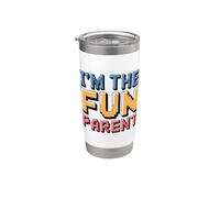 I'm The Fun Parent Vaso térmico de acero inoxidable de doble pared