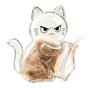 Imán para bigotes de gato, almacenamiento transparente para recuerdos, decoración magnética para mascotas, PC, 15 g, amantes de los animales, cocina, sala de estar, oficina, apreciación, regalo