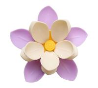 Imanes de en forma de clips de conservación de la frescura, juego de 5 paquetes con sujeción sólida, accesorio de almacenamiento de cocina, herramienta de sellado de alimentos con un d, morado