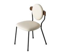 IMEITE Reunión Silla de Comedor Cream Wind, sillas for el hogar, taburetes Hierro Macizo, Mesa y for Hotel Restaurante Silla de Dormitorio
