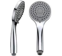 IMEX - Alcachofa de Ducha Alta Presión Cromado | Alcachofa Ducha Antical Efecto Lluvia | Recambio Original Producto IMEX | Mango Ergonómico con 3 Posiciones | Resistente a Humedad y Corrosión