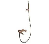 IMEX BDC033-4ORC OLIMPO Kit Baño/Ducha Monomando Oro Rosa Cepillado