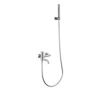 IMEX BDM039-4NQ MONZA Grifo Monomando Baño/Ducha Color Níquel Cepillado
