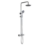 Imex BTL011 London columna de ducha moderna con grifo termostático acabado cromado