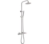 Columna para ducha con una barra extensible hasta los 125 cm de acabado cromado Dinamarca de Imex