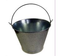 Imex El Zorro 10174 -Cubo Galvanizado Cónico 11", Asa Lisa Ø 27,5x22 cms.-8L.