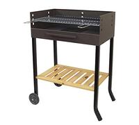 Imex El Zorro 71405 - Barbacoa con ruedas y parrilla de hierro, 88 x 68 x 40 cm