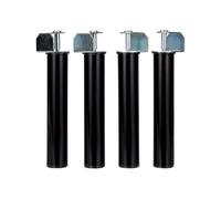 IMEX EL ZORRO 81431 - Juego 4 Patas Canapé | 270x50x1 mm | Metálicas Resistentes y Estables | Compatibles con Somieres y Canapés de 30x30 mm.