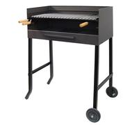 Imex El Zorro - Barbacoa con Carro | 61x40 cm | Acero Pintado Resistente | Barbacoa de Jardín con Ruedas | Garantía de 3 Años