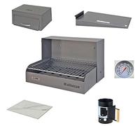 Imex El Zorro - Barbacoa Wallbecue Premium | Acero Resistente | Instalación en la Pared | Parrilla Ajustable para Control de Temperatura