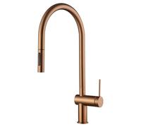 IMEX GCE026/ORC BERNA Grifería De Cocina Color Oro Rosa Cepillado