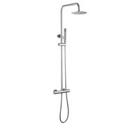 Imex Génova BTG053 barra de ducha termostática acero inoxidable acabado cromado
