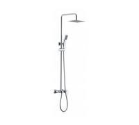 Imex Liverpool BDL007 columna de ducha moderna en acero inoxidable