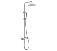 Imex Moscú BDK034 Columna de ducha extensible de acero inoxidable S316 de 88 a 125 cm