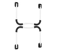 IMIKEYA 2 Patas Plegables de Metal para Mesa de Cama y Escritorio Bisagras Resistentes y Diseño Redondeado para Fácil Almacenamiento y Uso en Escritorios Escolares y Mesas de Sofá
