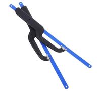 IMIKEYA 2 Piezas de Mano para Madera Japonesa de 10-12 Pulgadas Mango de Plástico y Dientes Afilados, Mini Herramienta Versátil para Carpintería y Jardinería
