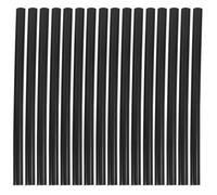 IMIKEYA 20 Piezas Barras de Pegamento Caliente Negro, Adhesivo Termofusible para Manualidades, Resina Adhesiva, Mini Barras de Pegamento para Manualidades