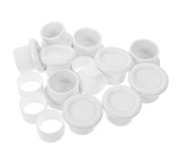 IMIKEYA 5 Juegos Cubierta Antideslizante para Barra de Cortina de 32 Mm | Tpr y Pvc, Instalación sin Taladro, para Barras Telescópicas, Incluye Cubierta y Manguito de Conexión