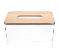 IMIKEYA Caja para Pañuelos de Sobremesa Elegante y Práctica Cubierta para Servilletas de Papel Contenedor Compacto para Tissues Coche y Escritorio Diseño Resistente y Decorativo para