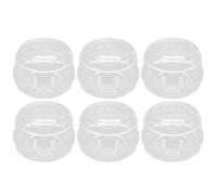 IMIKEYA Cubierta Protectora Transparente Paquete de 6 Piezas Material Pp para Cocina de Gas Doble Cubierta y Seguridad Infantil para Uso Hogar y Cocina